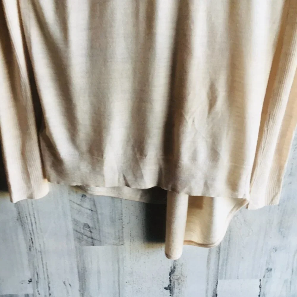 NWOT All Saints Drina Merino Wool Cardigan Asymmetrical Ribbed Sleeves S - Picture 13 of 16